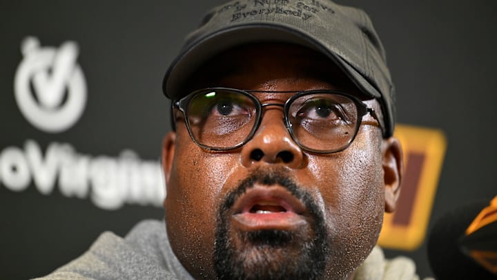 Washington Commanders defensive coordinator Joe Whitt Jr.