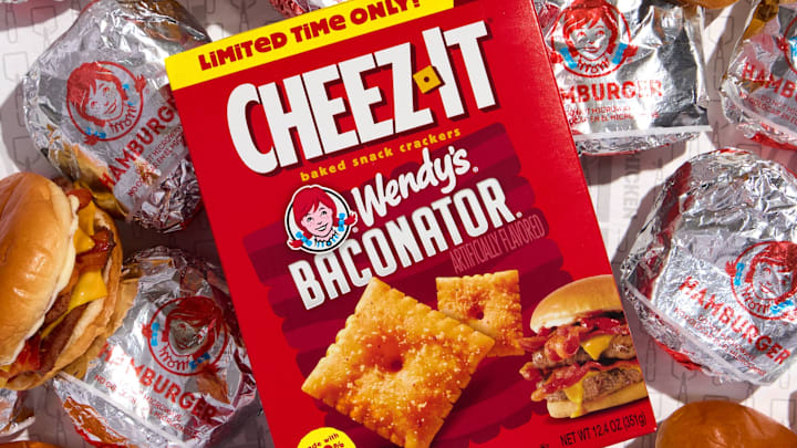 Cheez-It collaborates with Wendy's on an beefy, bacon snack