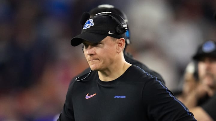 Boise State Broncos head coach Spencer Danielson.