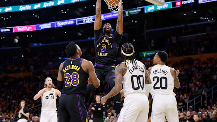 Utah Jazz v Los Angeles Lakers