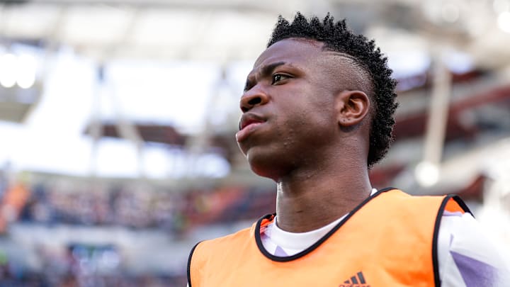 Vinicius Junior est au centre de toutes les attentions. Vinicius Junior est au centre de toutes les attentions.