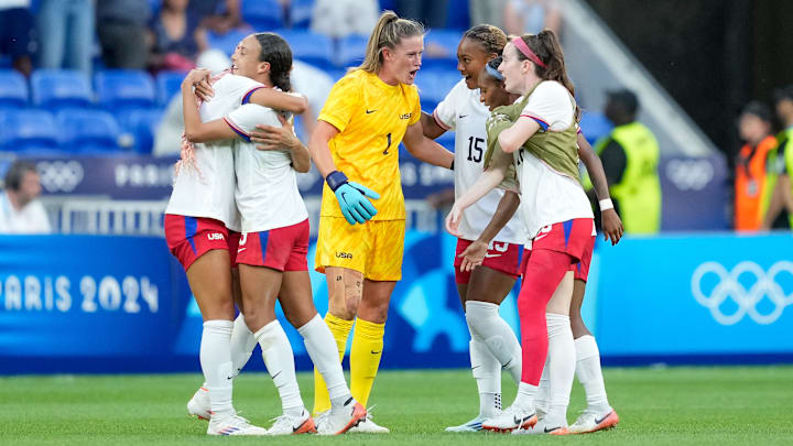 United States v Germany: Women's Football Semifinal - Olympic Games Paris 2024: Day 11