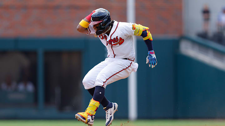Acuña Jr. concectó el cuadrangular 25 de la campaña