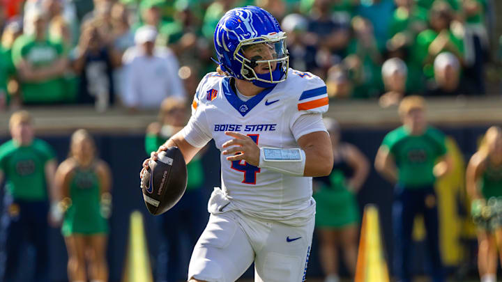 Boise State Broncos quarterback Maddux Madsen.
