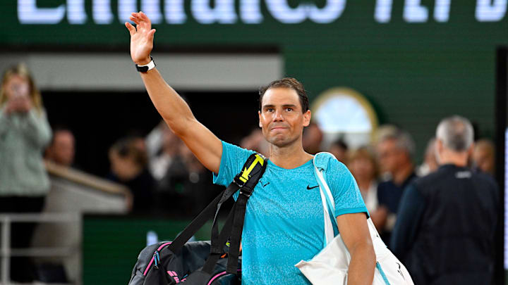 Rafael Nadal at the French Open
