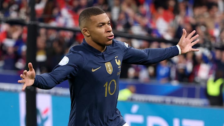 Kylian Mbappé, buteur lors du succès de la France contre l'Autriche (2-0).