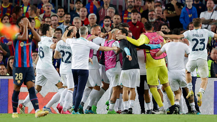 Com o empate fora de casa contra o Barcelona, a Inter de Milão agora depende apenas de si para se classificar