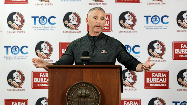 Florida State Football Head Coach Weekly Press Conference Florida State Football Head Coach Weekly Press Conference