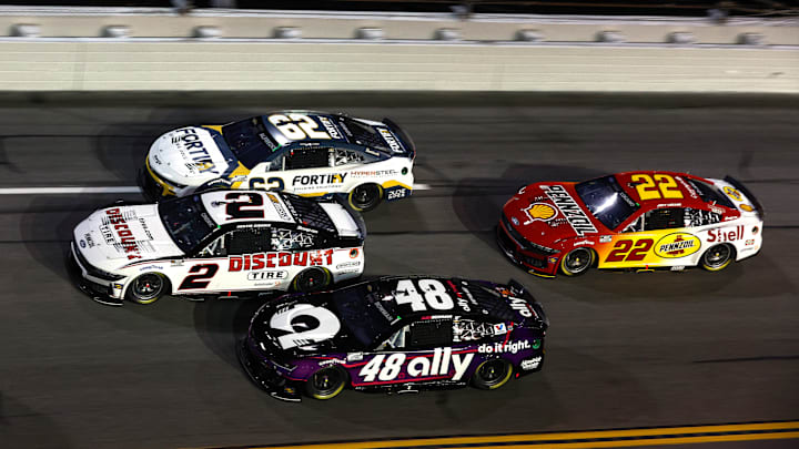 Austin Cindric, Alex Bowman, Anthony Alfredo, Joey Logano, NASCAR