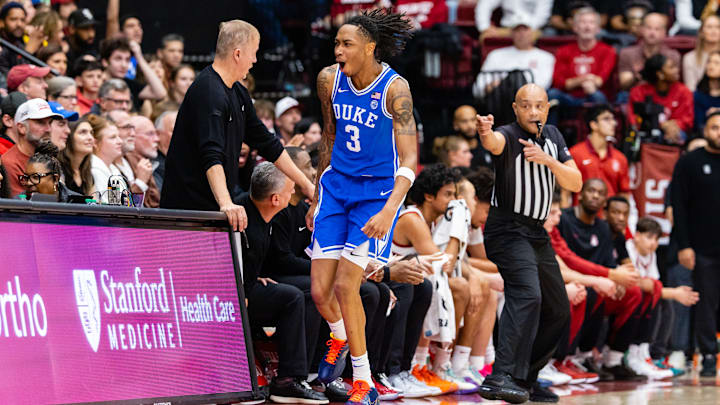 Isaiah Evans, Jan. 17, Duke at Stanford