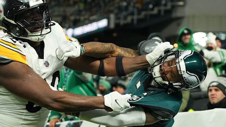 Darnell Washington, Steelers Darius Slay Jr., Eagles