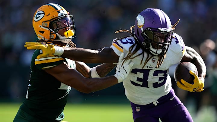 Green Bay Packers running back Aaron Jones