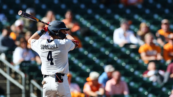 Arizona outfielder Brendan Summerhill is expected to go within the first 10 picks of the 2025 MLB Draft.