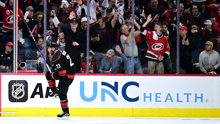 New York Islanders v Carolina Hurricanes - Game One