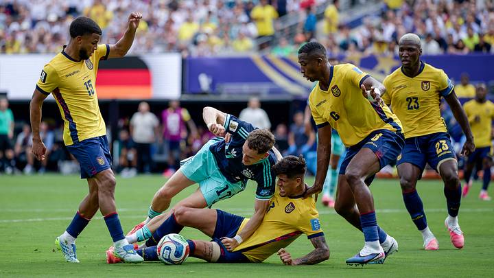 Ecuador hat Deutschland in der Gruppenphase bezwungen