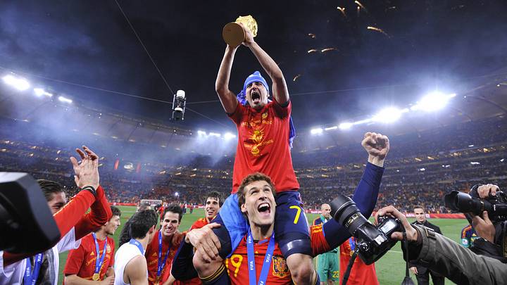 Écharpe Coupe Du Monde 2010 – Espagne Championne Du Monde – FIFA Afrique Du Sud
