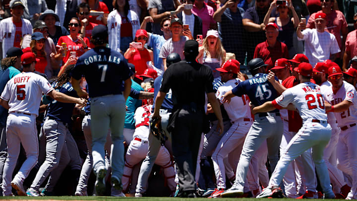 Seattle Mariners v Los Angeles Angels