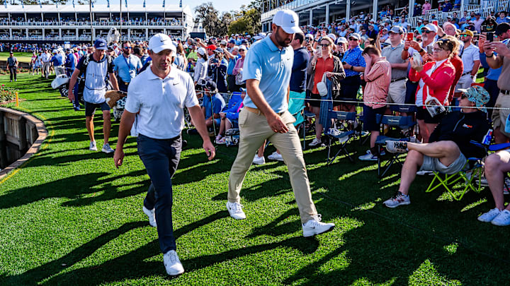 Rory McIlroy (left) and Scottie Scheffler will have more tough scheduling decisions with the addition of another signature event in 2026.