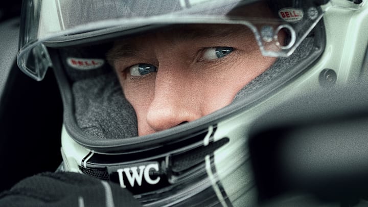 F1 Movie Brad Pitt Teaser Poster