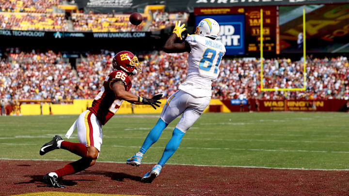 Los Angeles Chargers v Washington Football Team