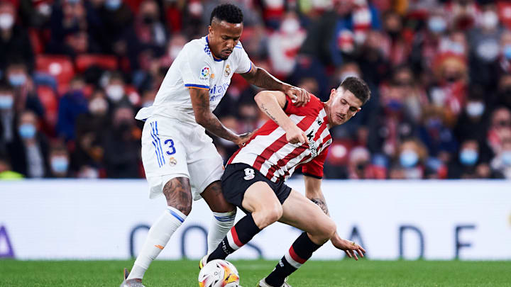 Oihan Sancet y Eder Militao dos de los mejores jugadores del encuentro