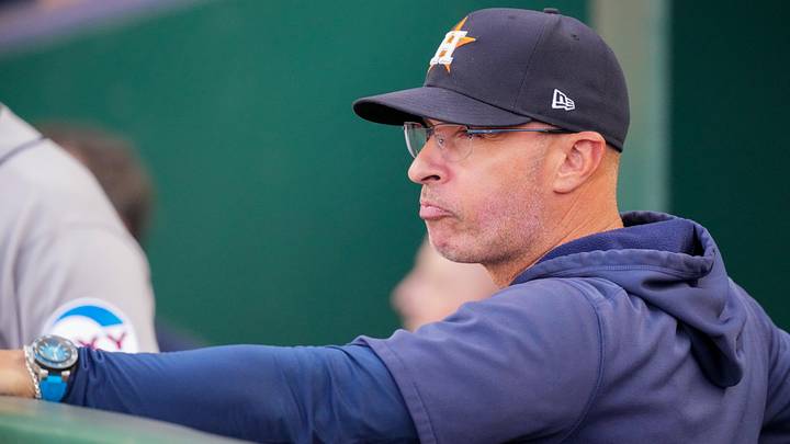 Houston Astros manager Joe Espada. Houston Astros manager Joe Espada.