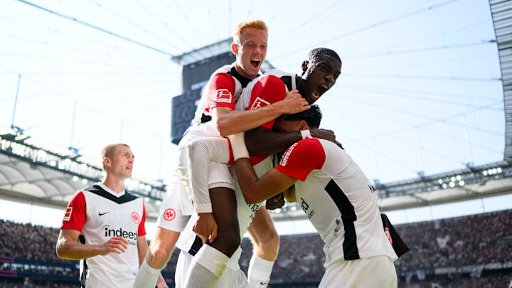 Die Eintracht on fire