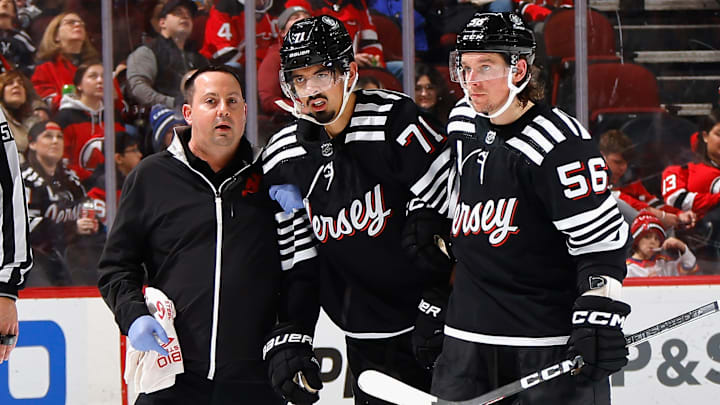 Vancouver Canucks v New Jersey Devils