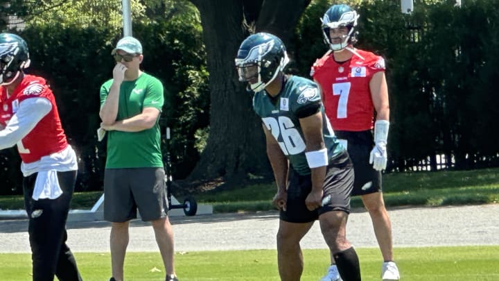 Eagles RB Saquon Barkley Eagles RB Saquon Barkley