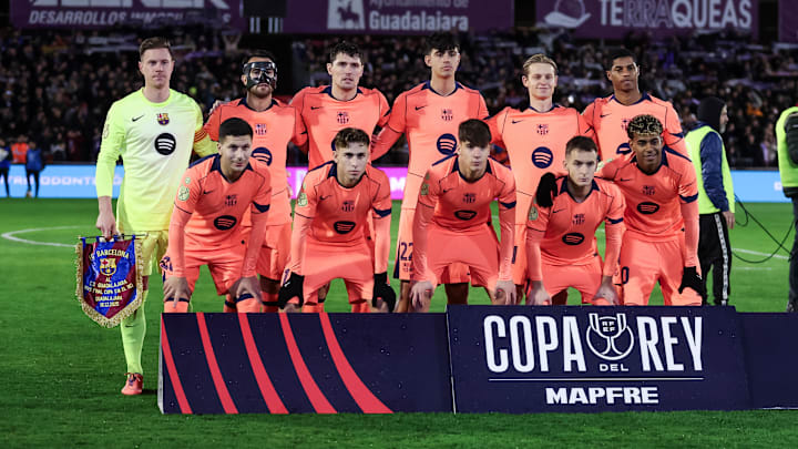 La posible alineación del Barcelona ante Racing  en Copa del Rey