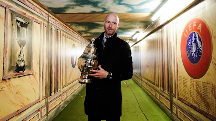 Ten Hag has won five trophies with Ajax