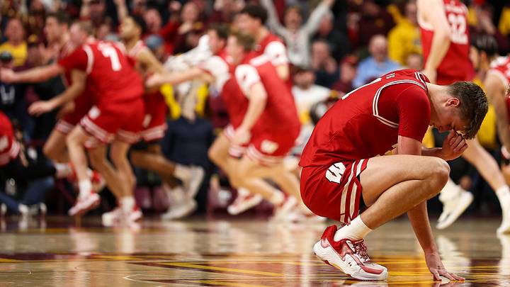 Wisconsin Badgers forward Nolan Winter. Wisconsin Badgers forward Nolan Winter.