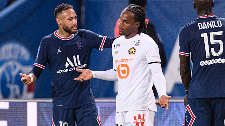 Rivais nas últimas temporadas, Neymar e Renato Sanches agora estão do mesmo lado