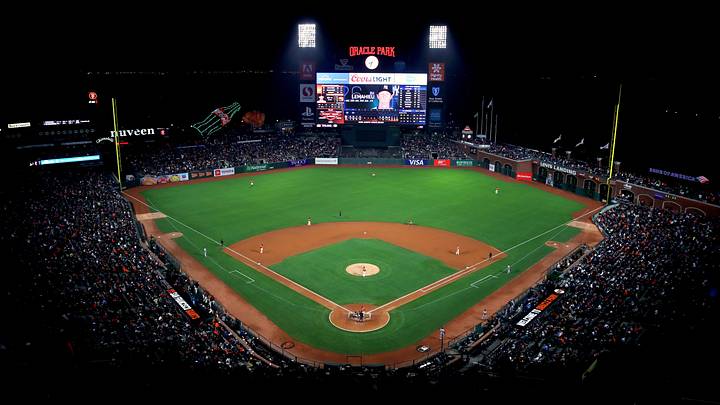 An overview of Oracle Park. Credit: Cary Edmondson-USA TODAY Sports An overview of Oracle Park. Credit: Cary Edmondson-USA TODAY Sports