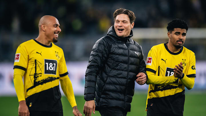 Edin Terzic hat wieder gut Lachen