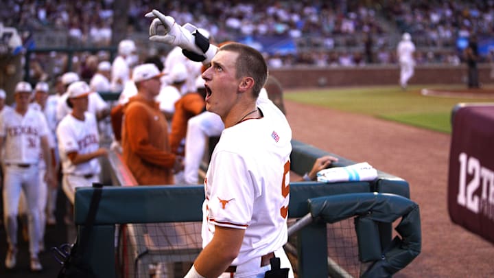 Former Texas Longhorns infielder Jared Thomas.