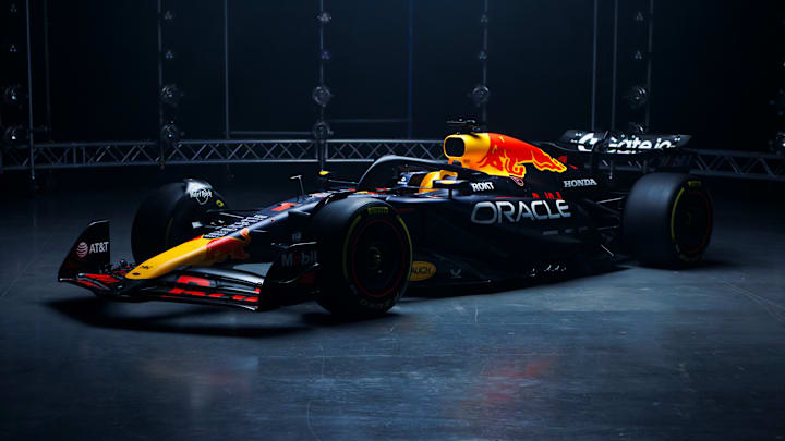 Pictured is Oracle Red Bull Racing’s RB21 - the new car for the 2025 Formula 1 season.