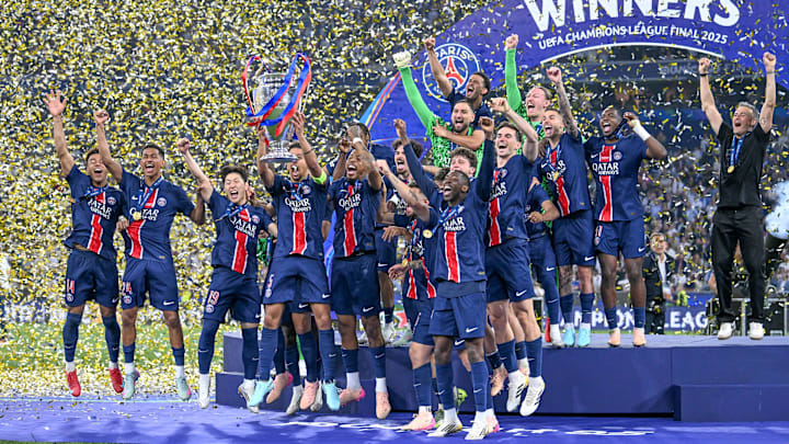 Paris Saint-Germain won the Champions League for the first time in May.
