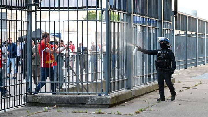 The Champions League final was marred by unrest The Champions League final was marred by unrest