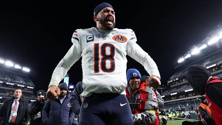 Chicago Bears quarterback Caleb Williams. Chicago Bears quarterback Caleb Williams.