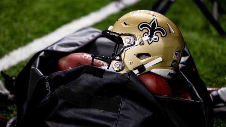 New Orleans Saints helmet New Orleans Saints helmet