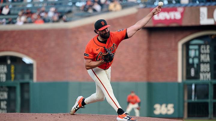 San Francisco Giants starting pitcher Robbie Ray. San Francisco Giants starting pitcher Robbie Ray.