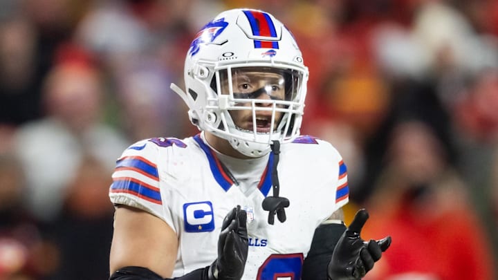 Buffalo Bills linebacker Terrel Bernard.