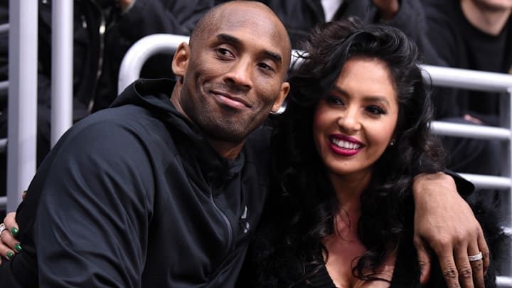 Kobe Bryant and wife Vanessa Bryant.
