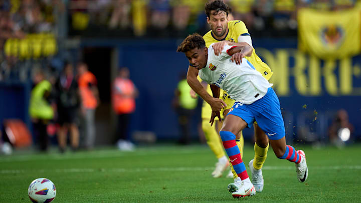 Lamine Yamal fue el gran protagonista en la victoria del FC Barcelona ante el Villarreal
