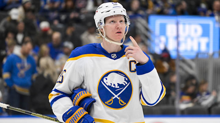 Buffalo Sabres defenseman Rasmus Dahlin