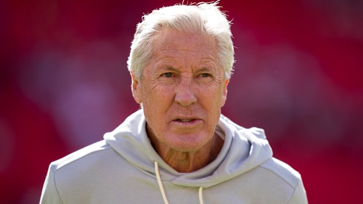 Former Las Vegas Raiders head coach Pete Carroll Former Las Vegas Raiders head coach Pete Carroll