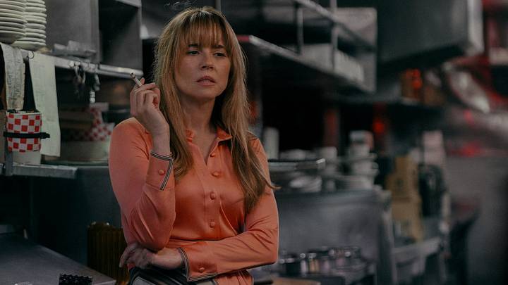 Linda Cardellini as Pam Voorhees in Camp Crystal Lake Linda Cardellini as Pam Voorhees in Camp Crystal Lake