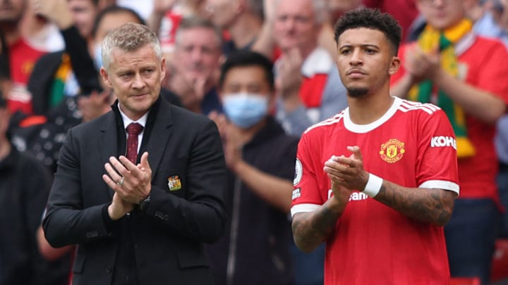 Jadon Sancho was signed under Ole Gunnar Solskjær’s watch.