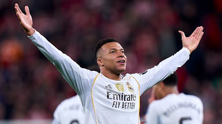 Kylian Mbappé has been Real Madrid’s shining light this season. Kylian Mbappé has been Real Madrid’s shining light this season.